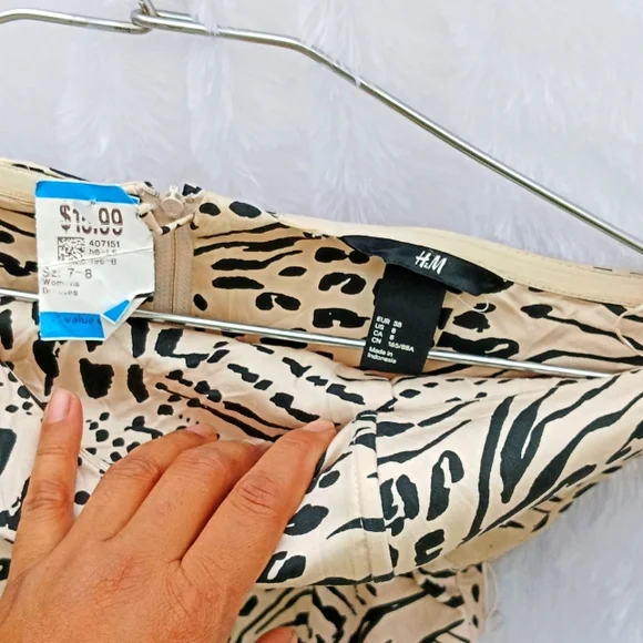 H&M tube animal print dress - Picture 6 of 8